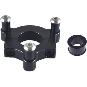 sthus Black 1" 25mm / 1.5" 38mm CNC Adapter Fits 49cc 50cc 66cc 80cc Motorized Bicycle