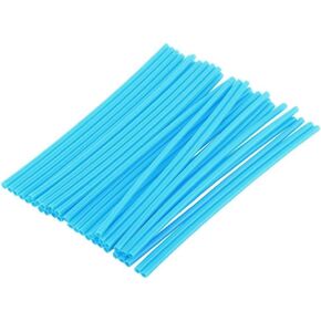 72Pcs Spoke Skins - Motocross Wheel Covers, Dirt Bikes - 10 Colors (Color : Sky Blue) Spoke Skins Blue And Pink Spokes