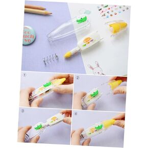 Scrapbooking Decorative Tape Decorative Correction Tape Diary Correction Tape Scrapbook Embellishments Colorful Tape Scrapbook Tape Adhesive Tape Decorate Milk Cute Purple Tape Pen