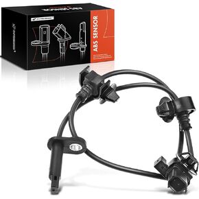 A-Premium Rear Right ABS Wheel Speed Sensor - Compatible with Acura Models - MDX 2007 2008 2009 2010 2011 2012, 3.7L, Sport Utility - Rear Passenger Side, Replaces 57470-STX-A01, 57470STXA01