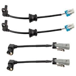 BOXI Set of 4 Front Rear Left Right ABS Wheel Speed Sensor for Chevy Equinox 2005-2006 / for Pontiac Torrent 2006 / for Saturn Vue 2002-2007 / ALS1344 ALS1343 5S4881 5S4882 SU1456 SU1457