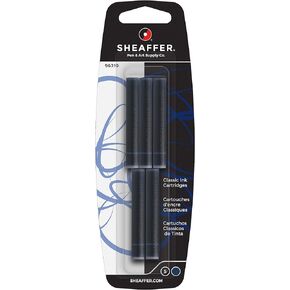 Sheaffer Skrip Fountain Pen Classic Ink Cartridge - Blue/Black (five per card)
