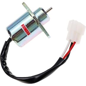 JEENDA Fuel Solenoid 12V 16616-60010 17454-60010 17594-60014 SA-4569T for Kubota D905 D1005 D1105 V1205 V1305 V1505 V1505T B1700D B21 B2100D BX22D F2260 1503ES-12A5UC5S
