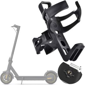 Scooter Cup Holder - Bike Bottle Holder 360 Degrees Rotation, Anti-Slip Fast Dismounting Accessories Cup/Bottle Drink Holder fit for Electric Scooter Wheelchair Electric Motorcycle, Black in Kuwait