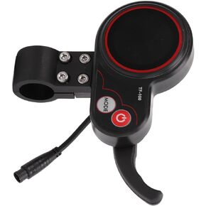 CHICIRIS Electric Scooter Throttle, Scooter Thumb Throttle, 48V Tf‑100 Display 6 Pin Communication Instrument for Kugoo M4 Electric Scooter Controller