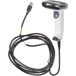 Honeywell 1300G Hyperion Handheld Barcode Reader with Linear 270 scan/s, 5V, 200 mA, White