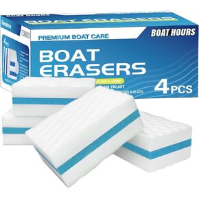 Boat Magic Erasers for Cleaning Boat Accessories Pontoon Sail Boat Cleaner Hull Supplies & Boating Gifts for Men
