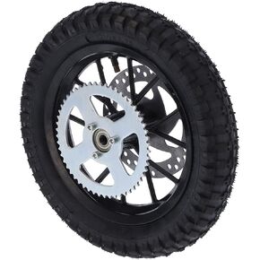 ANGGREK Tire Replacement Pocket, Rear Back Wheel Tire 12.5 x 2.75in Replacement for Coolster 49cc 2 Stroke Mini Dirt Bike QG50