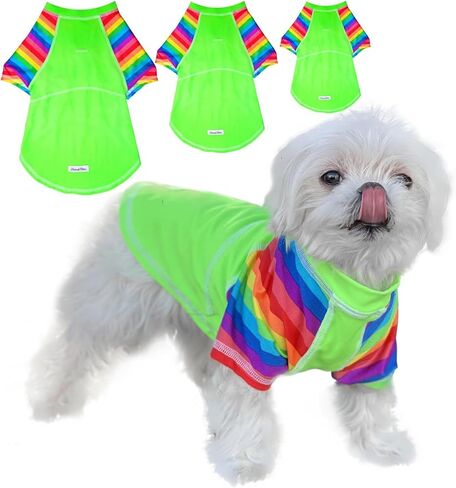 Sun Shirt for Dogs & Cats | Size: M | UV Protection Cooling T-Shirt for Pets | UPF50+ Max Protection from Sunburn | Leash Hole, Machine Washable, Made in USA in Saudi Arabia