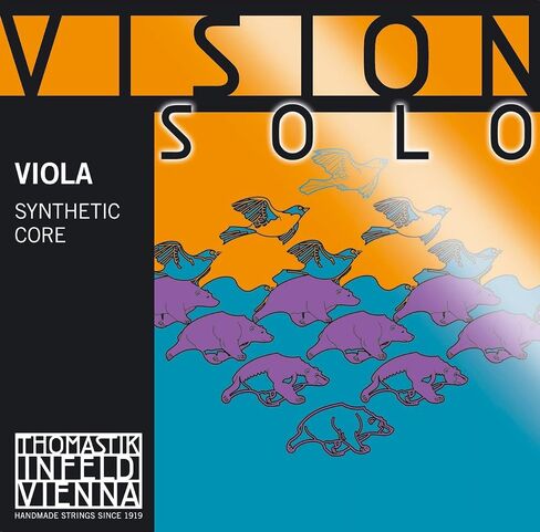 مجموعة سلسلة Thomastik Infeld Vision Solo Viola - حجم كامل - قياس متوسط in Saudi Arabia
