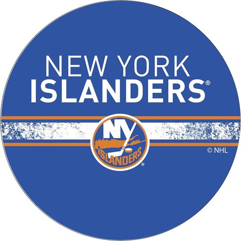 العلامة التجارية Gameroom NHL New York Islanders Chrome Bar Stool مع دوار in Saudi Arabia