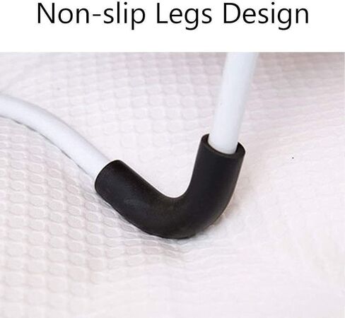 طاولة كمبيوتر محمول قابلة للطي على شكل سرير، طاولة كمبيوتر محمول للسرير مع حامل أكواب وفتحة، حامل كمبيوتر محمول للسرير، صينية كمبيوتر محمول لتناول الإفطار، العمل، مشاهدة الأفلام على السرير/الأريكة/الأريكة/الأرضية in Kuwait