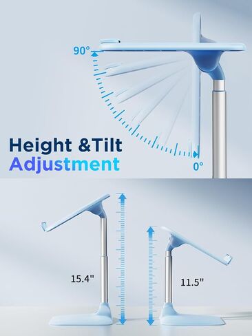 مكتب كمبيوتر محمول متعدد الوظائف من SAIJI للسيارة، والفصول الدراسية، والمدرسة المنزلية، والخارج - مكتب كمبيوتر محمول قابل للطي، طاولة أرضية مرنة قابلة للتعديل الارتفاع والإمالة، حامل كمبيوتر محمول، حامل كتب، مكتب كمبيوتر محمول للسرير in Kuwait
