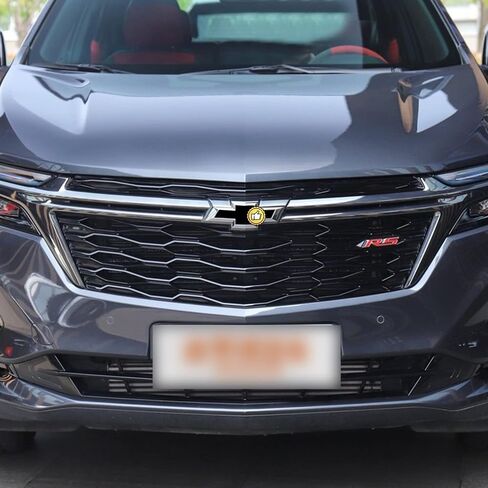 TOMALL 3pcs Vinyl Bowtie Logo Wrap Stickers Compatible with Chevy 11.8" x 4" Car Emblem Logo Overlay Decals DIY Modification Waterproof Universal Decoration (Blue-Carbon Fiber) in Kuwait