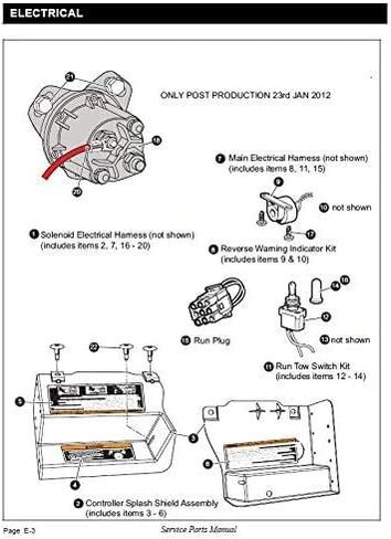 EZGO RXV 48V Solenoid 4 Terminal Golf cart Solenoid for EZGO RXV Replace OEM#624317,649373 in Saudi Arabia