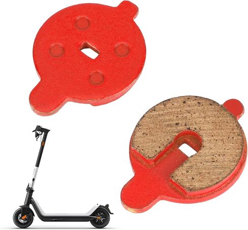 Scooter Brake Pads 2Pcs High Braking Force Disc Brake Pads Replacement Parts Scooter Accessories Compatible for NIU Electric Scooter KQi3 KQi3 Pro KQi2 in Saudi Arabia