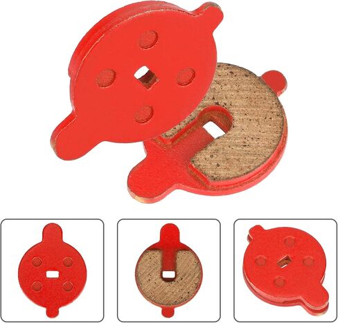 Scooter Brake Pads 2Pcs High Braking Force Disc Brake Pads Replacement Parts Scooter Accessories Compatible for NIU Electric Scooter KQi3 KQi3 Pro KQi2 in Saudi Arabia