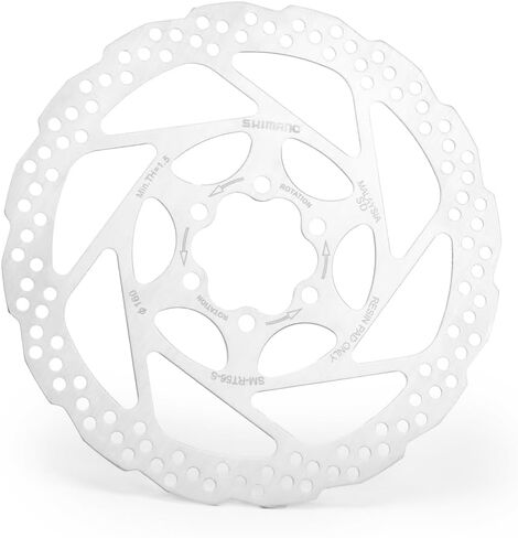 Acciaie Shimano SM-RT26/56 6-Bolt Disc Brake Rotor, Bicycle Brakes Rotors 160mm/180mm for Mountain Bike MTB Road Racing Bike BMX in Saudi Arabia