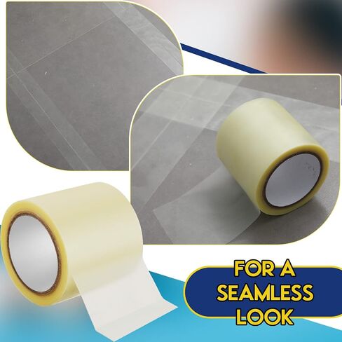 Outus 4 ''x 1574'' حصيرة المصارعة الشريط الجمباز الكلمة حصيرة شريط شفاف PVC شريط الأرضية للمصارعة تتصارع MMA ممارسة الحصير والأرضية in Saudi Arabia