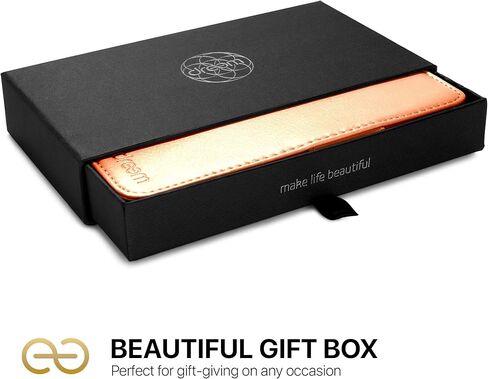 حافظة محفظة Dreem Fibonacci iPhone 15 / حافظة 2 في 1 مقاومة للصدمات ومحفظة جلدية نباتية قابلة للفصل، متوافقة مع MagSafe، حماية RFID [شوكولاتة] in Kuwait