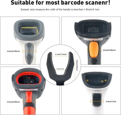 Universal Barcode Scanner Stand, VOTTAN Free-Installed Foldable Barcode Reader Hodlder Angle and Height Adjustable Hands Free Scanner Stand for Supermarkets Library Store Warehouse in Saudi Arabia