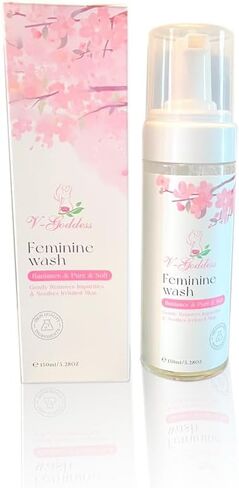 Feminine Wash, Unscented, All Natural 100% Vegan, Safe for Sensitive Skin (150 ml) in Saudi Arabia