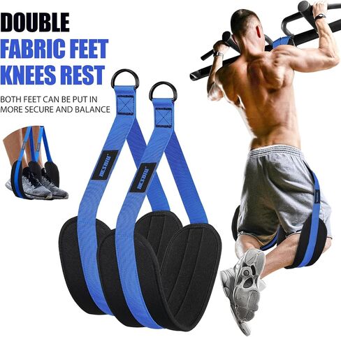 Pull Up Assistance Bands 260lbs, Heavy Pull Up Bands Resistance Bands for Pull Ups Working Out with Feet Rest, Pull Up Bar Bands Assistance Bands Strength Training Workout Equipment, Height Adjustable in Saudi Arabia