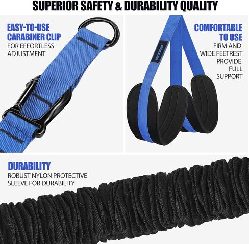 Pull Up Assistance Bands 260lbs, Heavy Pull Up Bands Resistance Bands for Pull Ups Working Out with Feet Rest, Pull Up Bar Bands Assistance Bands Strength Training Workout Equipment, Height Adjustable in Saudi Arabia