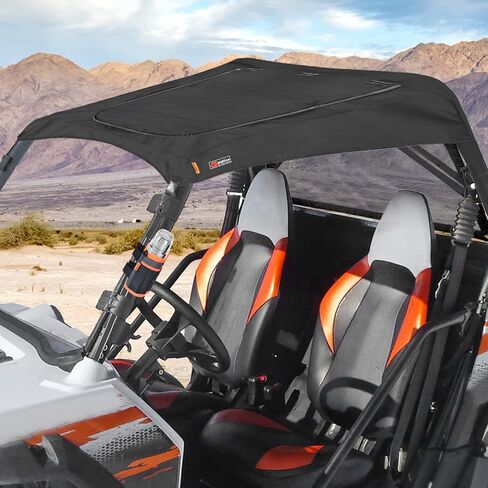 سطح علوي ناعم مقاوم للماء من قماش القماش مناسب لملحقات 2015-2019 RZR XP 2 1000/Turbo ATV in Kuwait