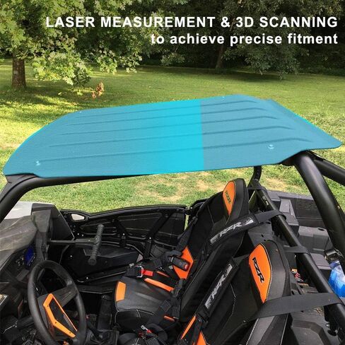 سطح صلب من KIWI MASTER متوافق مع ملحقات 2014-2023 Polaris RZR XP 1000 900 S Turbo 2 باب UTV باللون الأسود مع إضاءة LED in Saudi Arabia