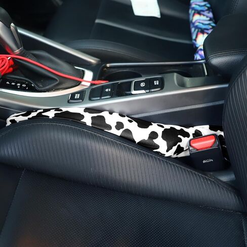 clothmile 2 Pack Car Seat Gap Filler, Universal Gap Stopper Gap Catcher Car Crevice Blocker Pad Universal Fit Organizer Stop Things from Dropping Under (Boho) in Saudi Arabia