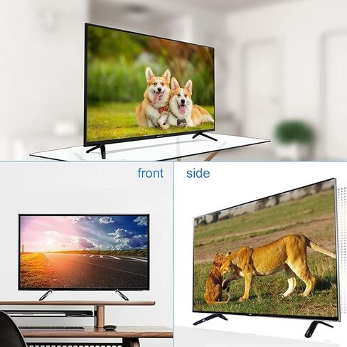 أرجل التلفزيون لقاعدة حامل التلفزيون الذكي TCL Roku، أرجل التلفزيون لتلفزيون TCL 28 بوصة 32 بوصة 40 بوصة 43 بوصة 49 بوصة 50 بوصة 55 بوصة 65 بوصة تلفزيون Roku الذكي، أرجل بديلة لتلفزيون TCL 28S405 32S305 40S325 43S431 50S423 50S546 55S401 65S555 مع برغي in Kuwait