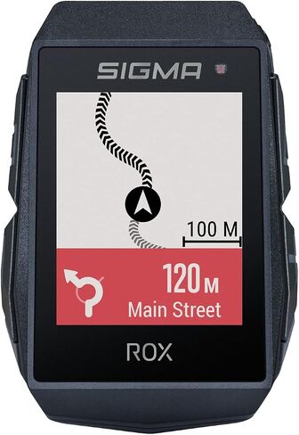 كمبيوتر الدراجة SIGMA Sport ROX 11.1 EVO GPS، أسود، ملاحة، تمرين، تدريب داخلي وخارجي، تركيب سريع، جاهز للدراجة الإلكترونية، اتصال بالهواتف الذكية، خفيف الوزن، مقاوم للماء IP67 in Kuwait