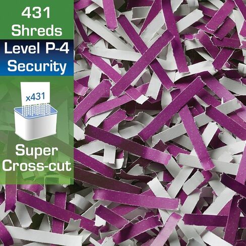 GBC Paper Shredder, 14 Sheet, Super Cross-Cut, Junk Mail, Credit Card, DVDs, 1 User, Prostyle+ (1757391AZF) in Saudi Arabia