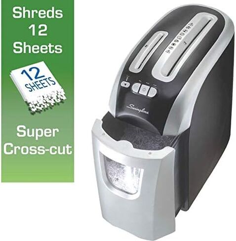 GBC Paper Shredder, 14 Sheet, Super Cross-Cut, Junk Mail, Credit Card, DVDs, 1 User, Prostyle+ (1757391AZF) in Saudi Arabia