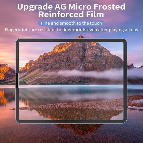 fro iPad pro 12.9 screen protector[Automatic Alignmenti] iPad pro screen protector 12.9 2022 6th & 2021 5th & 2020 4th Generation【automatic fit】 anti-fingerprint, easy to install in Saudi Arabia