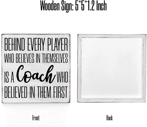 هدايا مدرب الكرة الطائرة، صافرة للمدربين، صافرة الطوارئ، علامة صندوق خشبي أبيض، هدايا مدرب ملهمة للرجال والنساء والمدرسين والحكام الرياضيين في المنزل، مدرب آمن بهم أولاً. in Kuwait