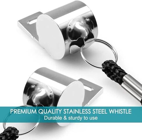 Pilarmuture Plastic Whistles, Multicolor Sports Whistles with Lanyard, Loud Crisp Sound Whistle Bulk Ideal for Coaches, Referee, Lifeguard, School, Soccer, Emergency(8 Pcs) in Saudi Arabia