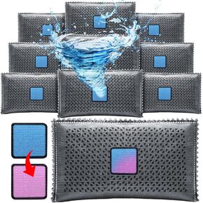 Timgle 20 Pcs 200g Rechargeable Desiccant Packs for Storage Silica Gel Packets Dry Moisture Absorbers Bags Reusable Desiccant Car Dehumidifiers Bag for Closet Home Car Moisture Absorbing