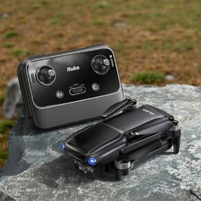 Ruko U11MINI 4K, Beginner Drones with Camera for Adults 8K Photo 4K Video, 3-Axis Gimbal EIS, 20000ft FPV Transmission, 32 Min Flight Time, AI Takeoff/Landing, Auto Return, GPS with Beeper, Beginner Friendly, Under 249g