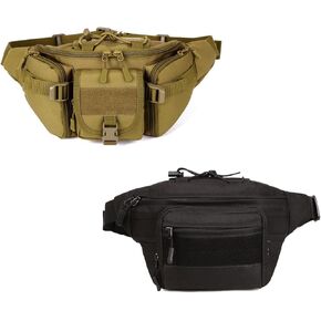 ArcEnCiel Tactical Fanny Pack for Men Waist Bag