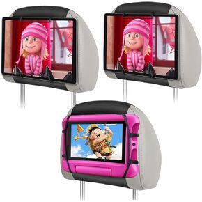 WONNIE 3 Pack Tablet Holder for Car, Car Headrest Mount Holder for Back Seat