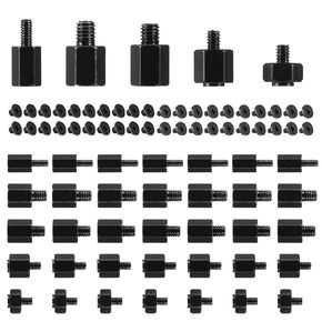 40Pcs M.2 SSD Mounting Screws Kit, M.2 Standoff and Mounting Screws Motherboard Screw for Computers Laptop PC Repair & DIY
