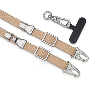 Hagibis Phone Lanyard with 60W Fast Charging Cable USB C Cable Phone Strap for iPhone 16 Pro Max SLR Camera Sony Fuji