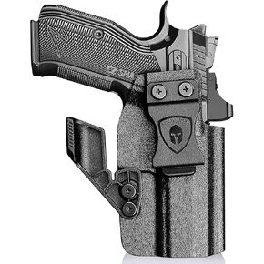 WARRIORLAND IWB Kydex Holster Compatible with CZ Shadow 2 Compact and CZ Shadow 2, Optic Cut & Claw, Inside Waistband Conceal Carry, Adj. Retention & Cant (Right Hand)