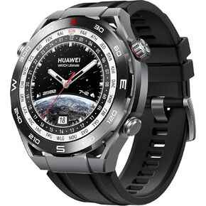 Huawei Watch Ultimate Smartwatch, 1.5" LTPO AMOLED Touch Display, Zirconium-Based Liquid Metal, 100m Water Resistance, 2-Week Battery Life (GT 5 Pro 46 mm, Titanium)
