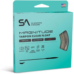 Scientific Anglers Magnitude Smooth Tarpon 12' Clear Float Tip