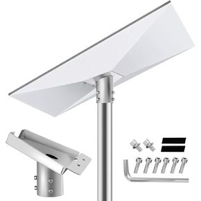Gen 3 Starlink Mount Kit, 360° Adjustment Wind Resistance Starlink V3 Roof & Wall Standard Mount, Extension Rod Design, Black