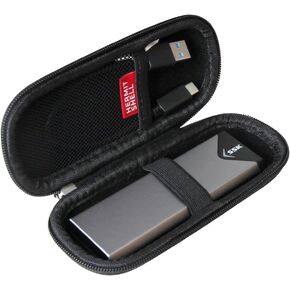 Hermitshell Hard Travel Case for SSK/UGREENM/SABRENT/ORICO/MAIWO NVMe SSD Enclosure (Only Case)