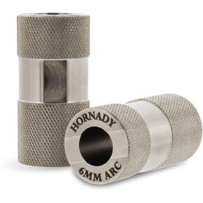 Hornady Lock-N-Load Cartridge Gauge 6MM ARC (.243), 380719 - Reloading Supplies to Help Check Cases & Ammo Specifications-Caliber Specific, Cylindrical Precision Steel Gauges Fit SAAMI Tolerances